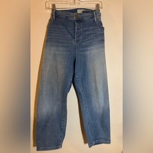 Torrid Light Blue Cropped Boyfriend Jeans